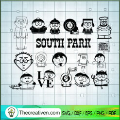 South Park SVG Cut File for Cricut & Silhouette