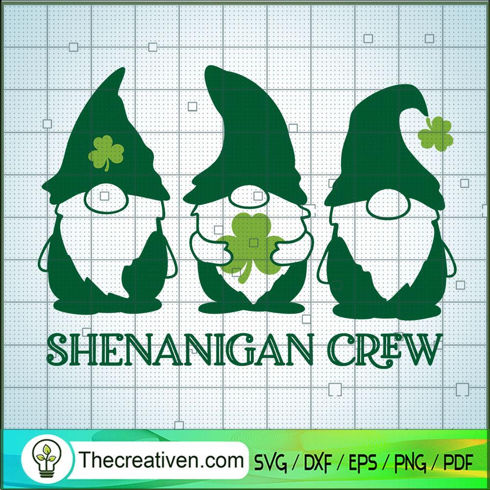 Shenanigan Crew SVG, Gnomes SVG, St.Patrick's Day SVG 1 Shenanigan Crew SVG, Gnomes SVG, St.Patrick's Day SVG