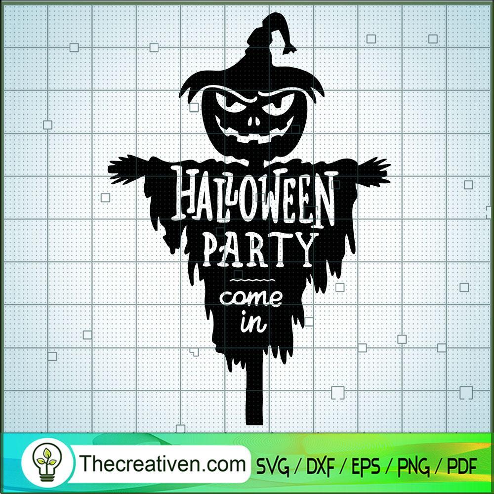 Halloween Party Come In SVG, Figurehead SVG, Halloween SVG 1 Halloween Party Come In SVG, Figurehead SVG, Halloween SVG