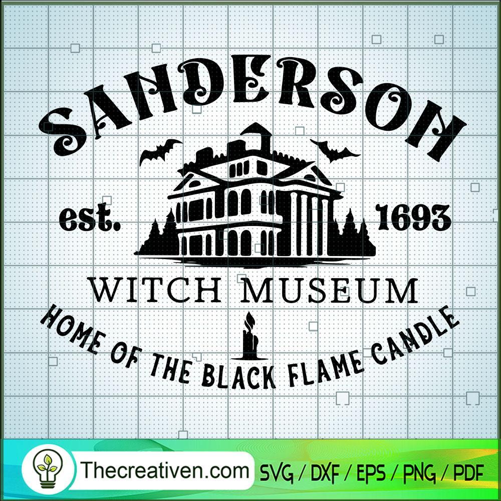 Sanderson Witch Museum Home Of The Bla SVG Cut File fo Design 54911 1 Sanderson Witch Museum Home Of The Bla SVG Cut File fo Design 54911