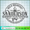 Red & Breakfast Sanderson Si SVG Cut File for Cricut 2 140 copy 4