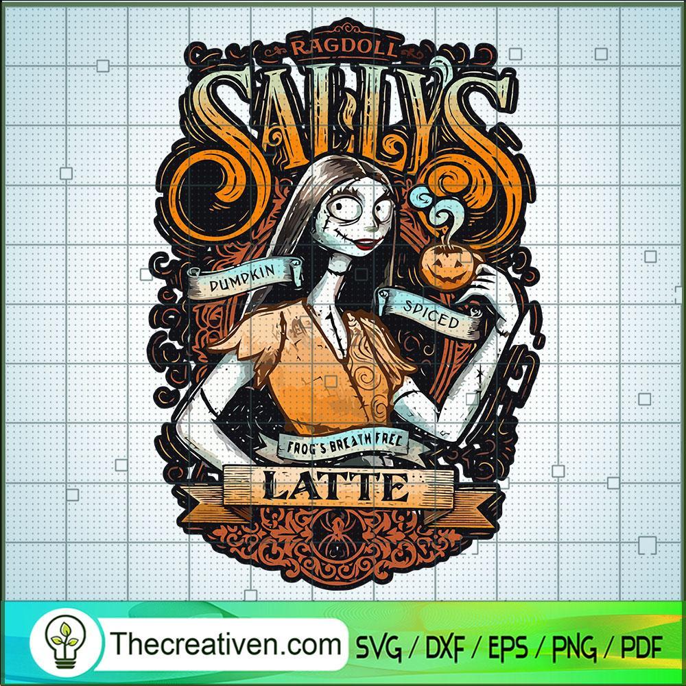 Sally Sally Pumpkin Spiced Latte SVG, Sally SVG, Halloween SVG 1 Sally Sally Pumpkin Spiced Latte SVG, Sally SVG, Halloween SVG