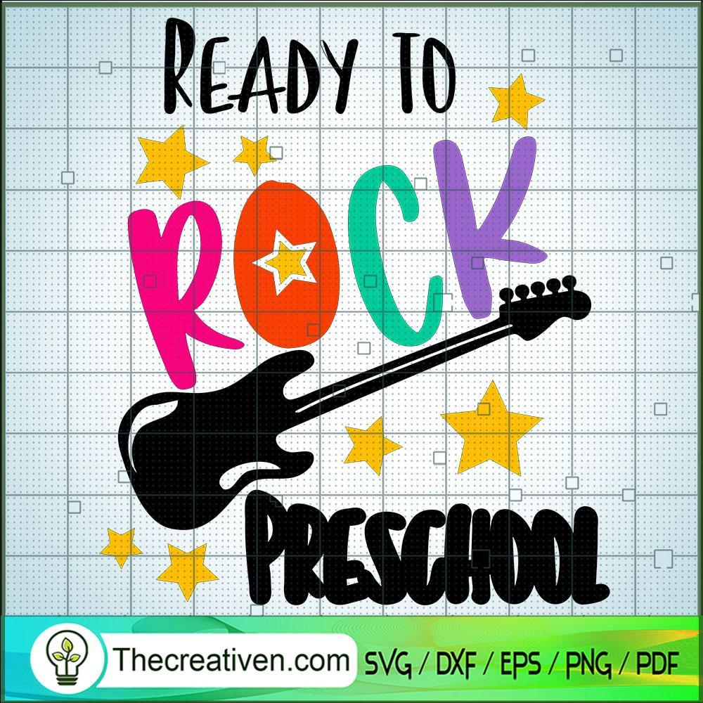 Ready To Rock Preschool SVG, Rock Music SVG, Party SVG 1 Ready To Rock Preschool SVG, Rock Music SVG, Party SVG