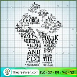 Raised Hand SVG, Dark Under SVG, I Hate Corupt SVG