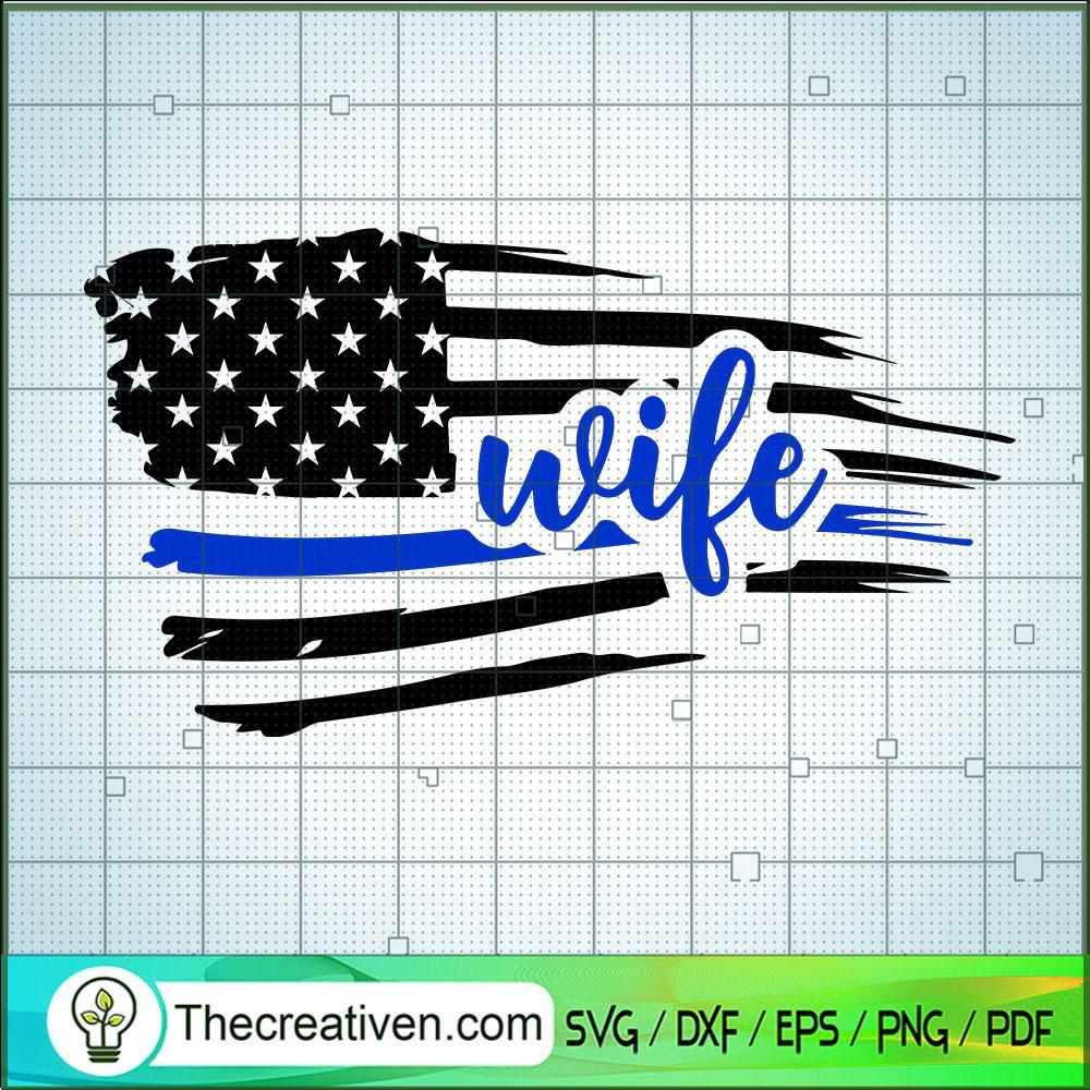 American Wife SVG Cut File for Cricut & Silhouette 1 American Wife SVG Cut File for Cricut & Silhouette
