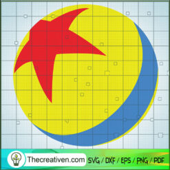 Pixar Ball Disney SVG, Disney Ball SVG, Walt Disney SVG