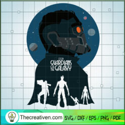 Guardians Of The Galaxy SVG Cut File for Cricut & Silhouette