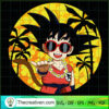 Goku Chill Vibes SVG, Goku Summer Time SVG, Dragon Ball SVG 3 128 copy 3