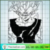 Super Saiyan Goku SVG, Dragon Ball Z SVG, Songoku SVG