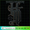 Harley-Davidson Monograms Logo SVG Cut File for Cricut & Silhouette