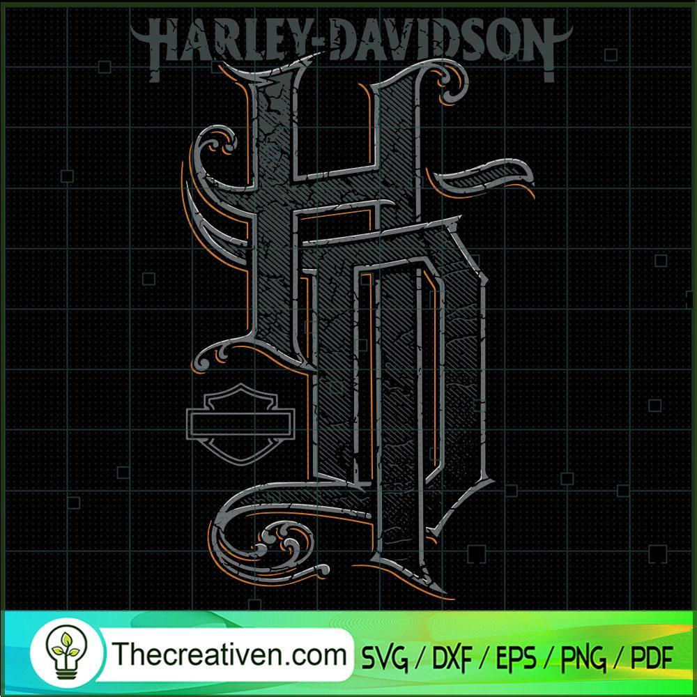 Harley-Davidson Monograms Logo SVG Cut File for Cricut & Silhouette 1 Harley-Davidson Monograms Logo SVG Cut File for Cricut & Silhouette