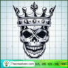 King Skull SVG, Scary Skull SVG, King SVG