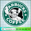 Stitch Starbucks Coffee SVG, Stitch SVG, Starbucks SVG