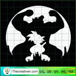 Goku Grape Shadow SVG, Goku SVG, Dragon Ball Z SVG