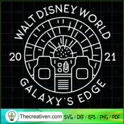 Walt Disney World Galaxy's Edge SVG, Disney SVG, Galaxy SVG