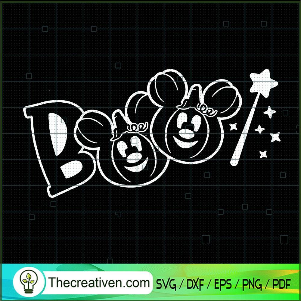 Boo Pumpkin Mickey Mouse SVG, Disney Mickey Mouse SVG, Hallowen SVG 1 Boo Pumpkin Mickey Mouse SVG, Disney Mickey Mouse SVG, Hallowen SVG