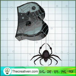 Boo Spider Web SVG, Boo SVG, Halloween SVG