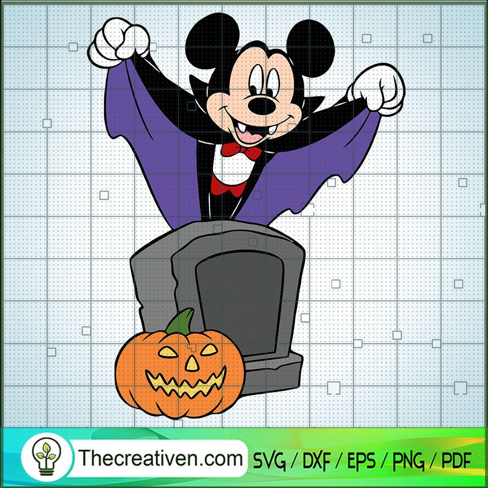 Mickey Mouse Vampire SVG, Disney Mickey Mouse SVG, Halloween SVG 1 Mickey Mouse Vampire SVG, Disney Mickey Mouse SVG, Halloween SVG