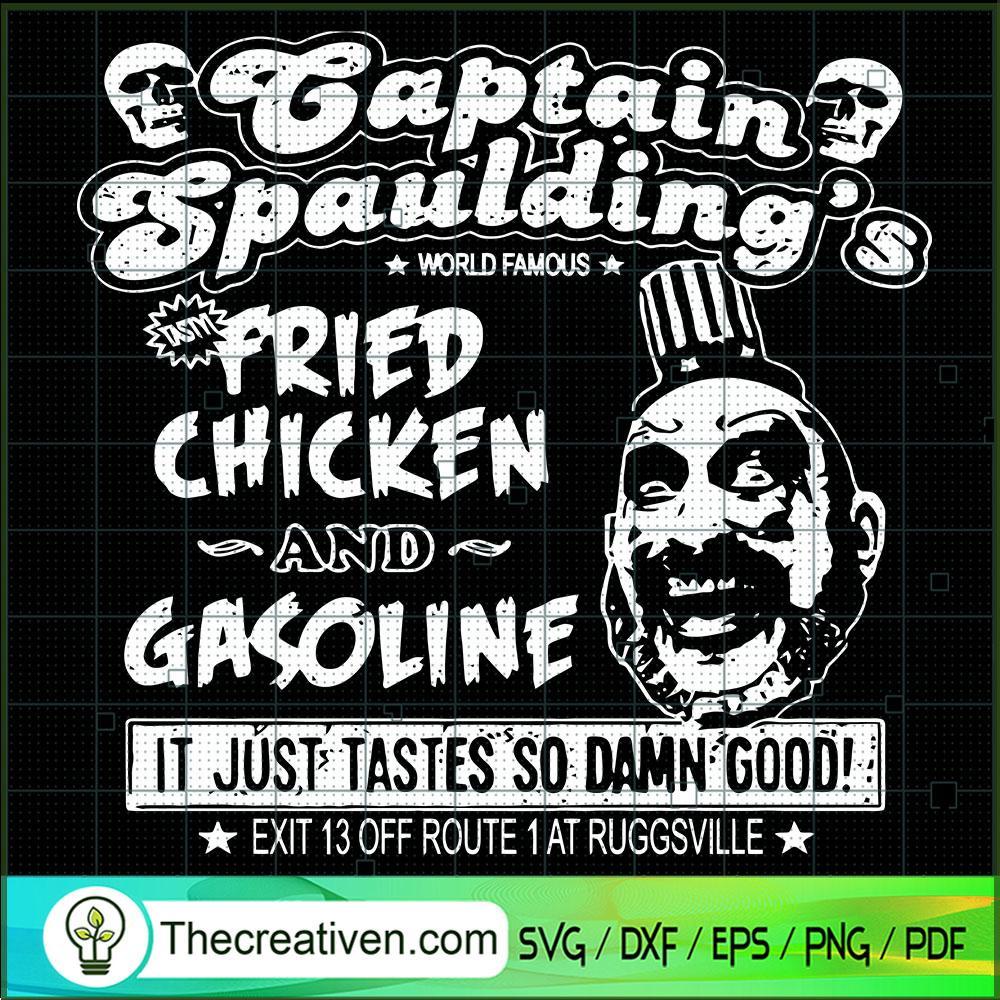 Captain Spaulding SVG, Fried Chicken SVG, Halloween SVG 1 Captain Spaulding SVG, Fried Chicken SVG, Halloween SVG