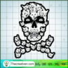 Skull Cat SVG, Skull SVG, Cat Horror SVG 2 197 copy