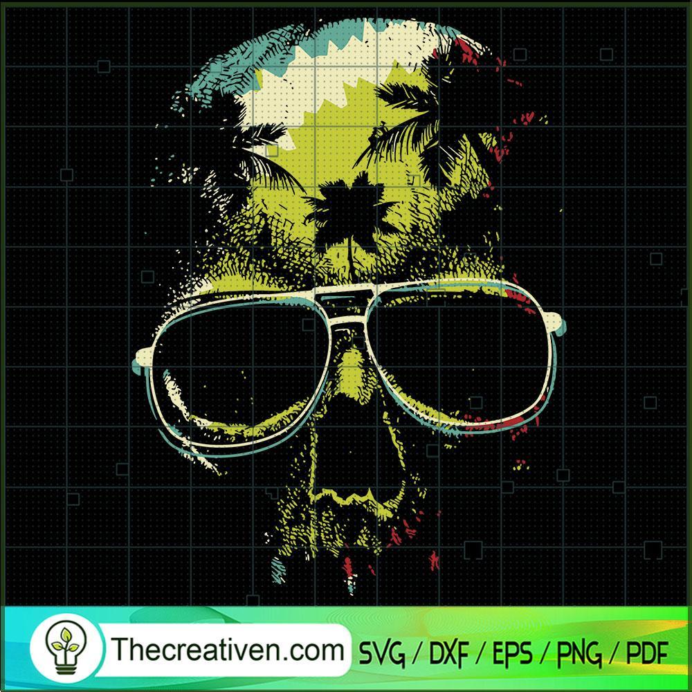 Skull Chill Vibes SVG, Skull SVG, Holiday SVG 1 Skull Chill Vibes SVG, Skull SVG, Holiday SVG