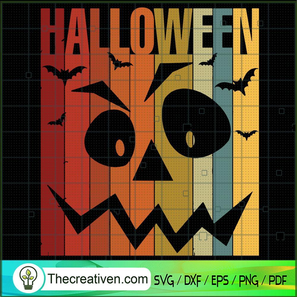 Halloween Pumpkin Vintage SVG, Pumpkin SVG, Vintage Halloween SVG 1 Halloween Pumpkin Vintage SVG, Pumpkin SVG, Vintage Halloween SVG