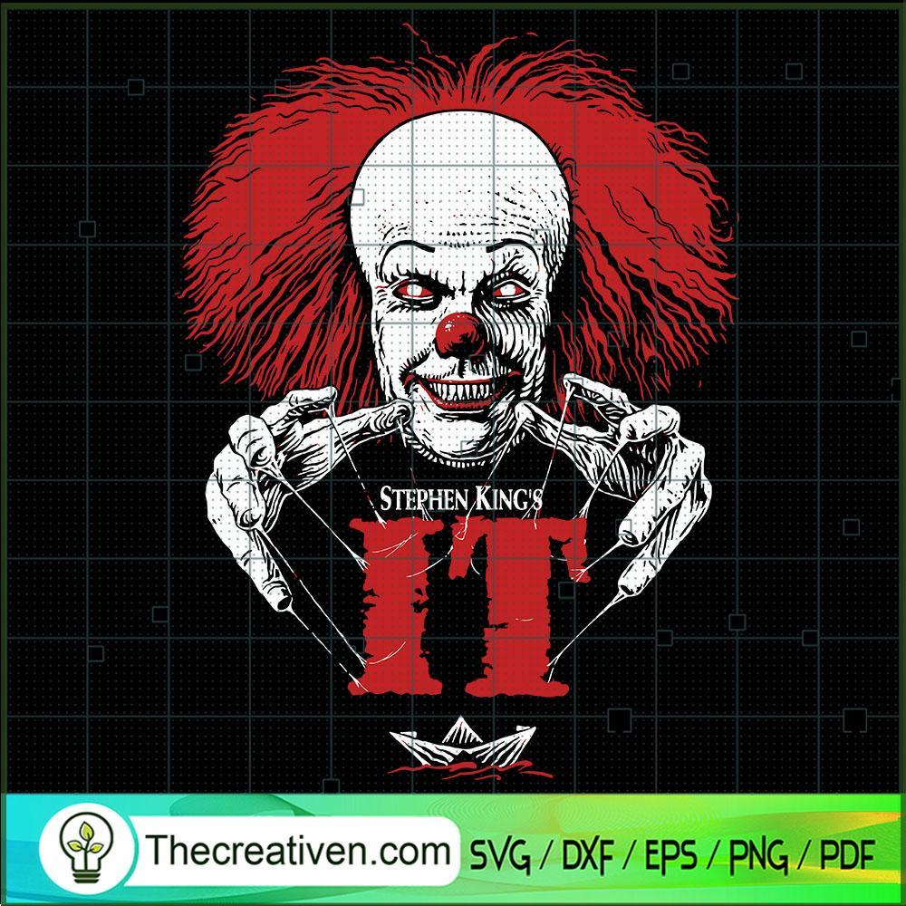 Stephen King's IT SVG, Pennywise SVG, Halloween SVG 1 Stephen King's IT SVG, Pennywise SVG, Halloween SVG