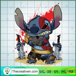 Horror Stitch SVG, Stitch Executioner SVG, Halloween SVG