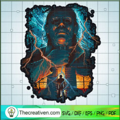 Michael Myers Horror House SVG, Horror Movie SVG, Halloween SVG