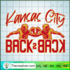 Kansas City Back Two Back SVG, Kansas City SVG, NFL SVG 2 1988 copy