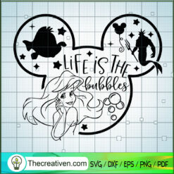 Life is The Huggles SVG, Princess Disney SVG, Disney Mickey SVG