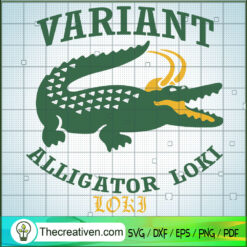 Variant Alligator Loki SVG, Crocodile Loki SVG, Loki SVG