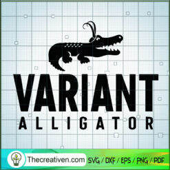 Variant Alligator SVG, Loki Crocodie SVG, Avengers SVG