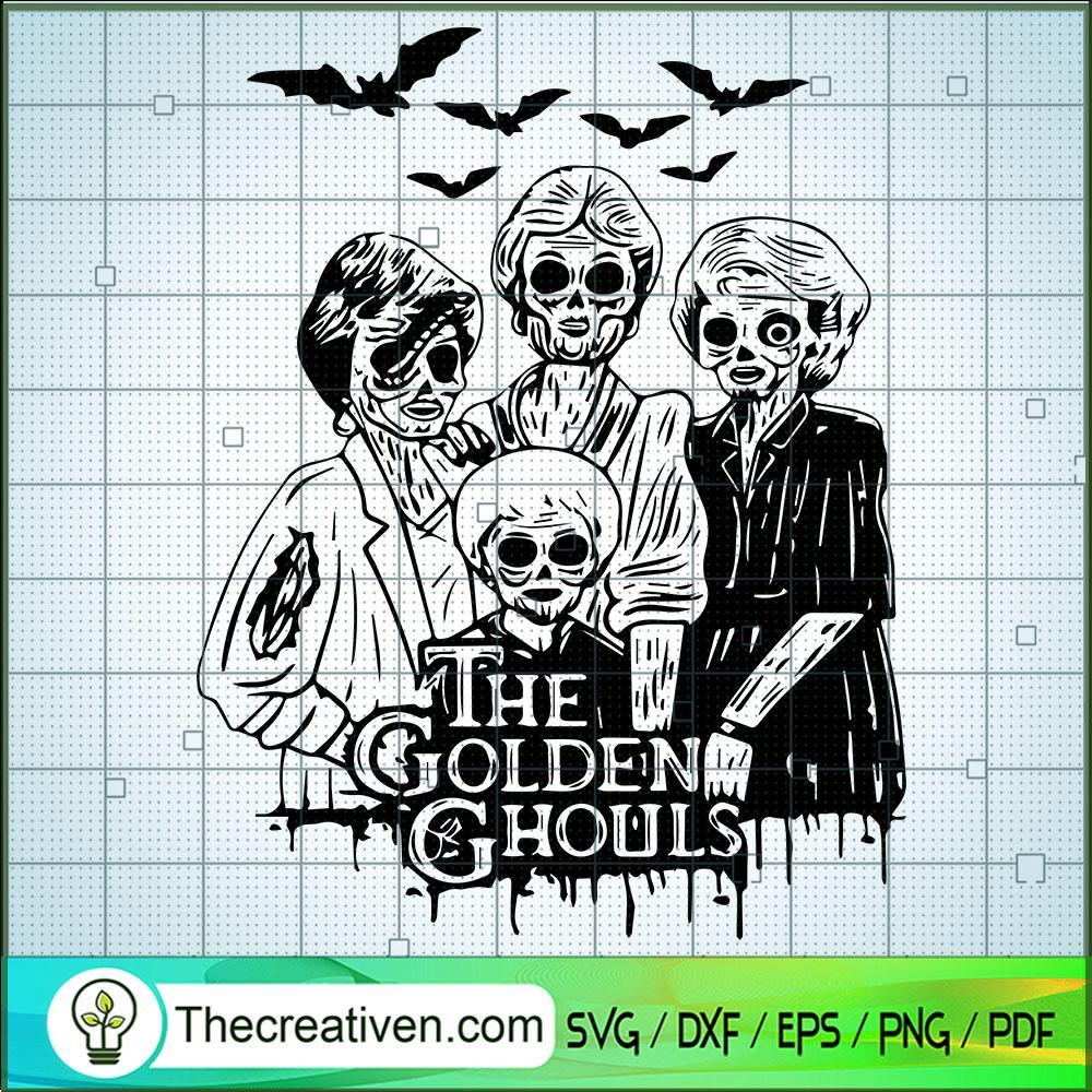 The Golden Ghouls SVG, Horror The Golden Girl SVG, Halloween SVG 1 The Golden Ghouls SVG, Horror The Golden Girl SVG, Halloween SVG