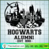 Hogwarts Alumni SVG, Hogwarts SVG, Harry Potter SVG