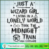 Just a Wizard Girl Living In SVG Cut File for Cricut 2 1545 copy
