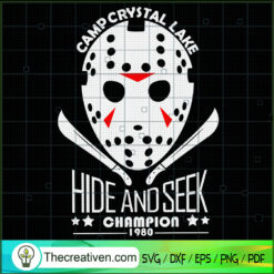 Camp Crystal Lake Hide And Seek Champi SVG Cut File fo Design 53685