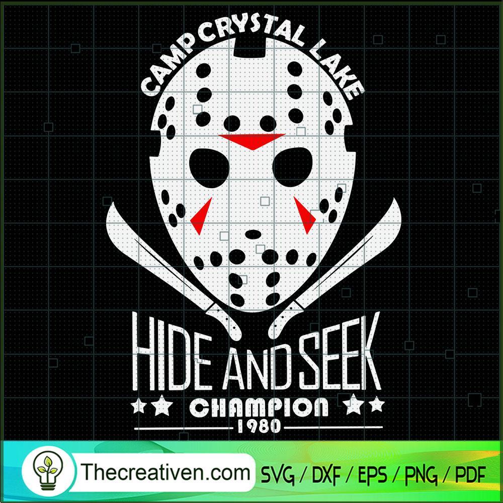Camp Crystal Lake Hide And Seek Champi SVG Cut File fo Design 53685 1 Camp Crystal Lake Hide And Seek Champi SVG Cut File fo Design 53685