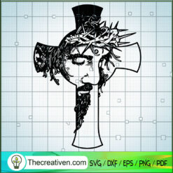 Jesus Cross SVG, Jesus Christ SVG, God SVG