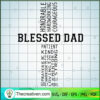 Bless Dad SVG, Hardworkings SVG, Father Day SVG