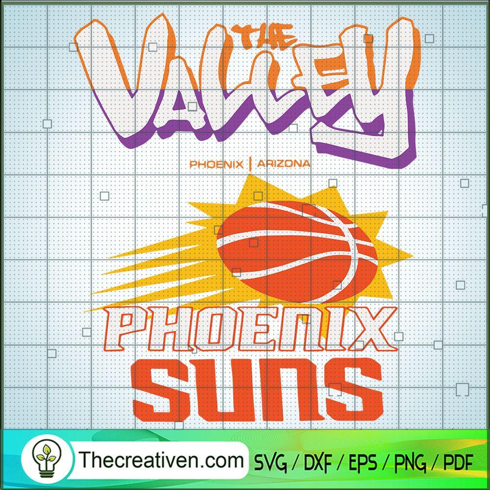 The Valley Phoenix Suns SVG, Phoenix Team SVG, Basketball Team SVG 1 The Valley Phoenix Suns SVG, Phoenix Team SVG, Basketball Team SVG
