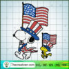 Snoopy 4th of July SVG, USA Flag SVG, Independence Day SVG 2 1442 copy