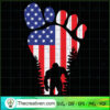 Bigfoot In Big Feet SVG, Bigfoot SVG, USA Flag SVG 3 1438 copy