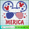 Mickey Merica SVG, 4th of July SVG, USA Flag SVG 3 1413 copy