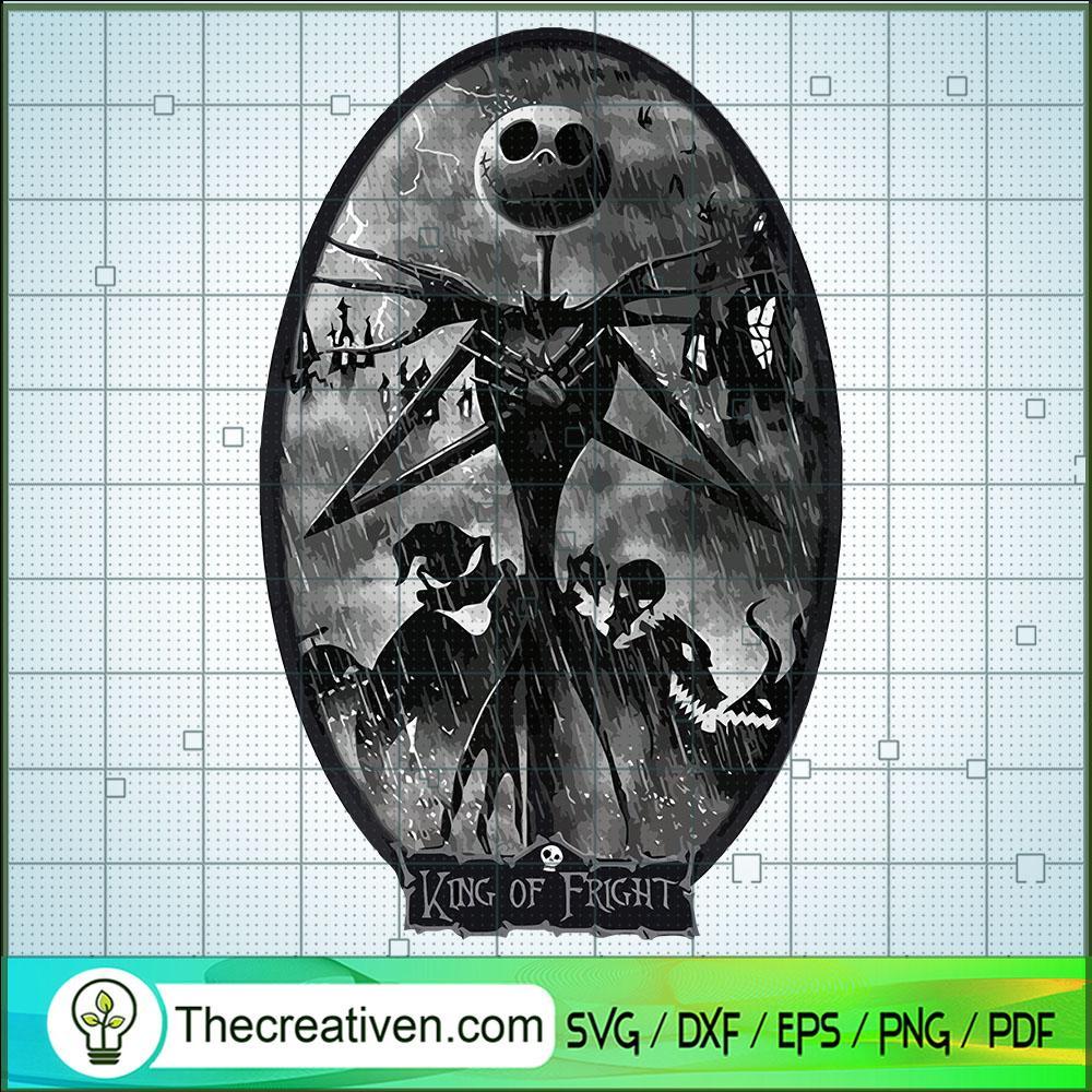 King Of Fright SVG, Jack Skellington SVG, Halloween SVG 1 King Of Fright SVG, Jack Skellington SVG, Halloween SVG