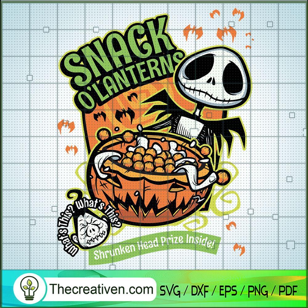 Snack O'lanterns Shrunken He SVG Cut File for Cricut 1 Snack O'lanterns Shrunken He SVG Cut File for Cricut