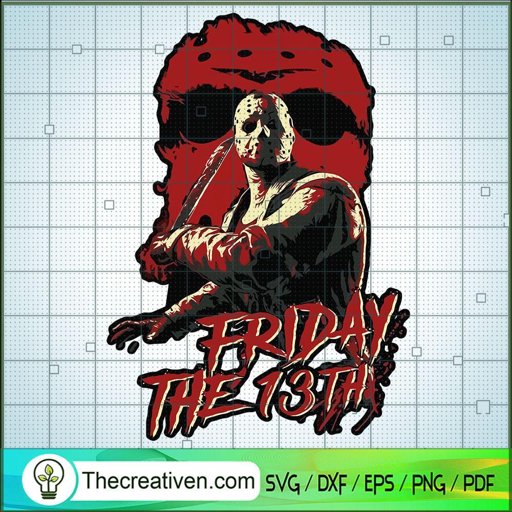 Jason Voorhees Friday The 13 SVG Cut File for Cricut 1 Jason Voorhees Friday The 13 SVG Cut File for Cricut