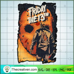 Jason Voorhees Friday The 13th SVG, Jason Voorhees SVG, Halloween SVG