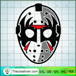 Jason Voorhees Mask SVG Cut File for Cricut & Silhouet Design 53223