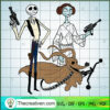 Jack And Sally Have The Gun SVG Cut File for Cricut & Silhouette 3 140 copy 2